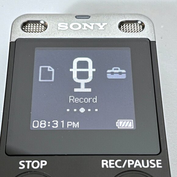 Sony ICDUX560BLK Digital Voice Recorder 1" Black Stereo - Picture 5 of 10